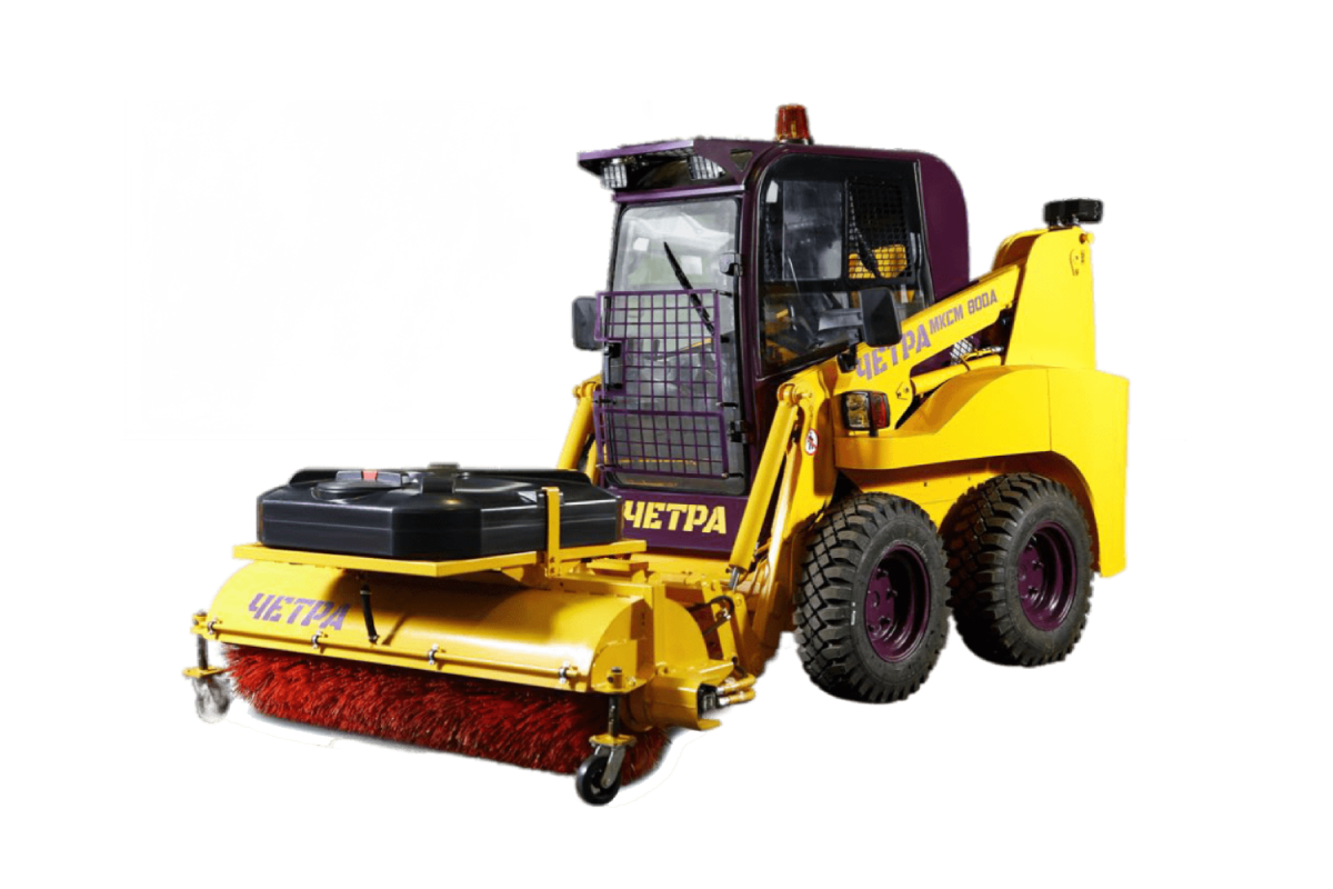 Щетка дорожная с поливом